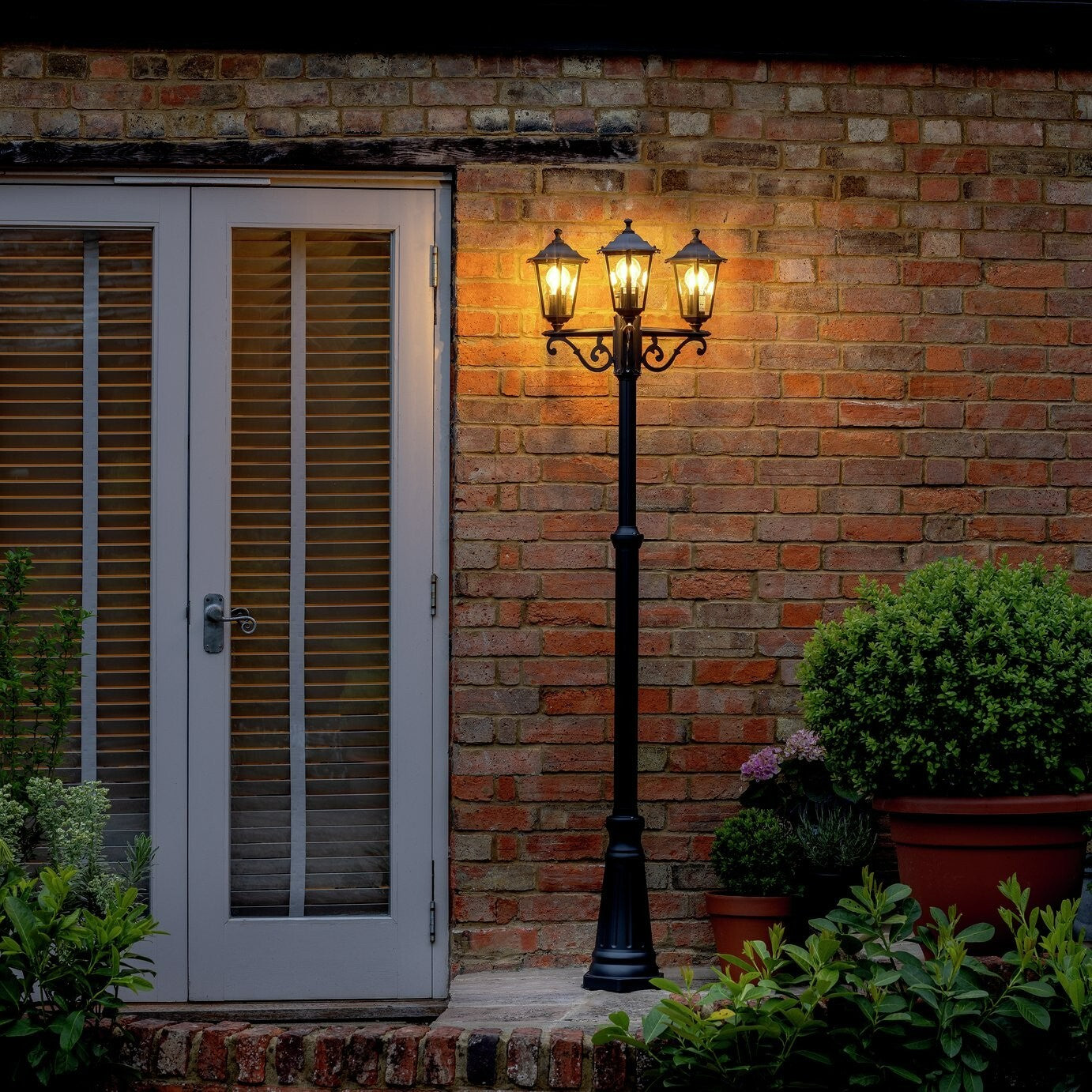 Three Head Aluminium Street Lamp