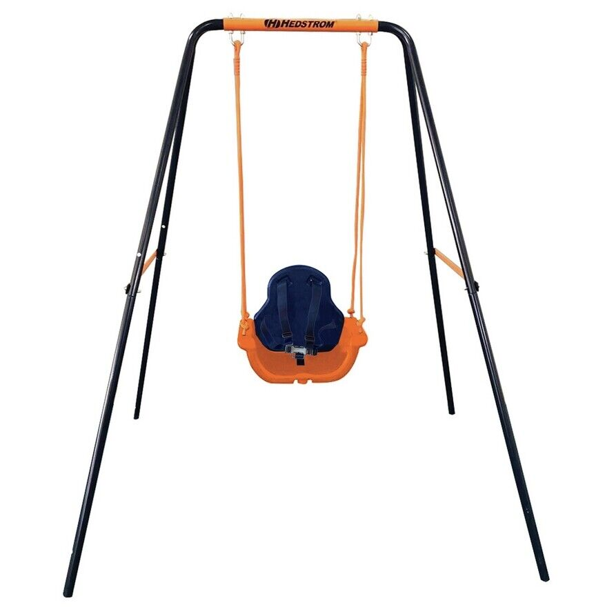 Hedstrom Deluxe 3 in 1 Toddler and Kids Garden Swing | Outdoor Play Swing Set