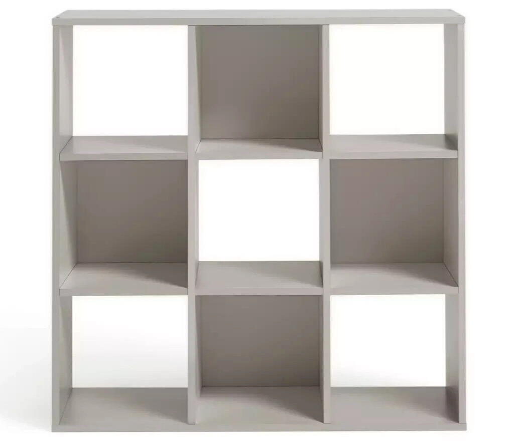 Squares 9 Cube Storage Unit - Grey