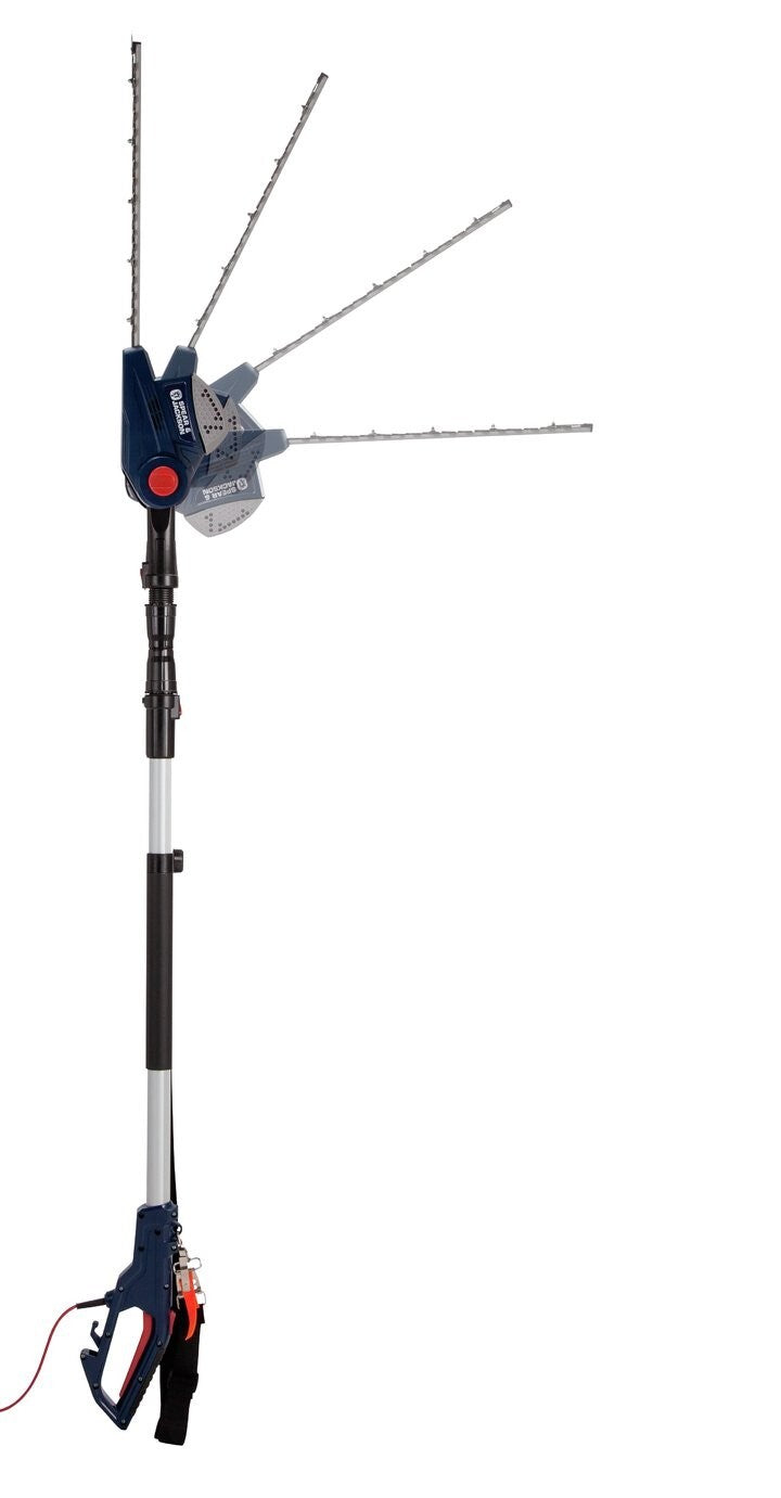 Spear & Jackson 45cm Corded Pole Hedge Trimmer - 550W ( Pre-Used )