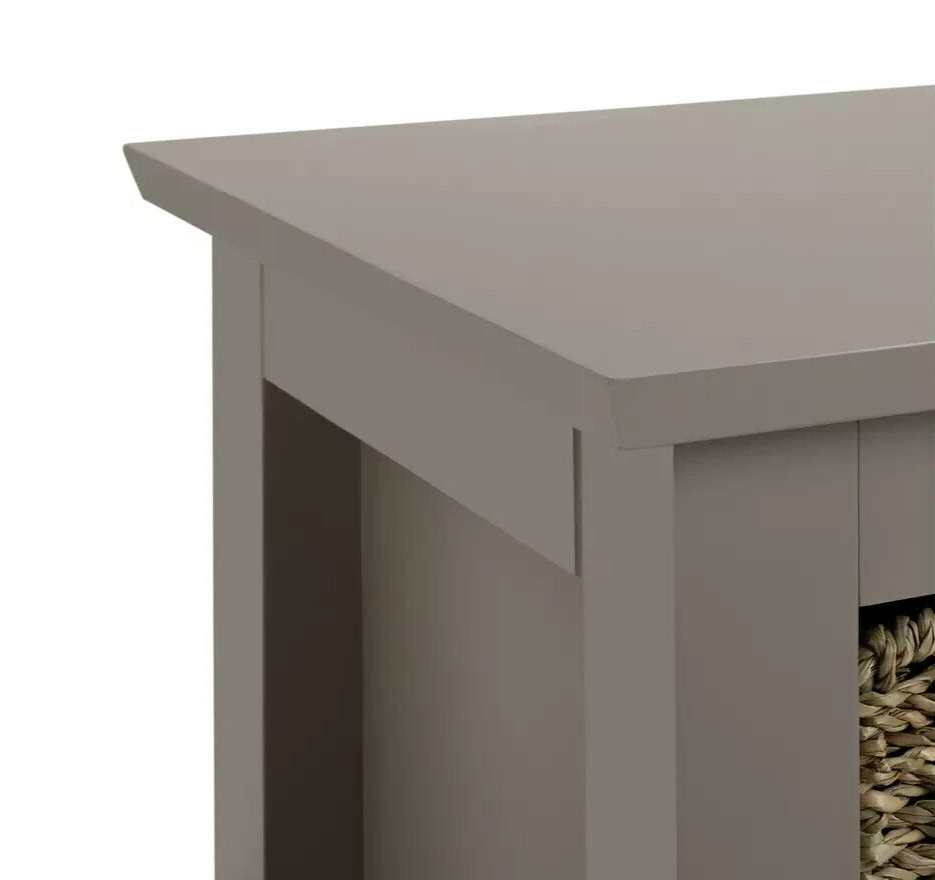 Willow 6 Drawer Unit - Grey