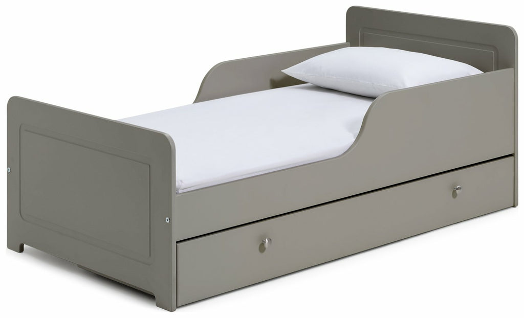 Habitat Brooklyn Toddler Bed With Drawer - Grey | Kids Bed, Storage, Low Frame