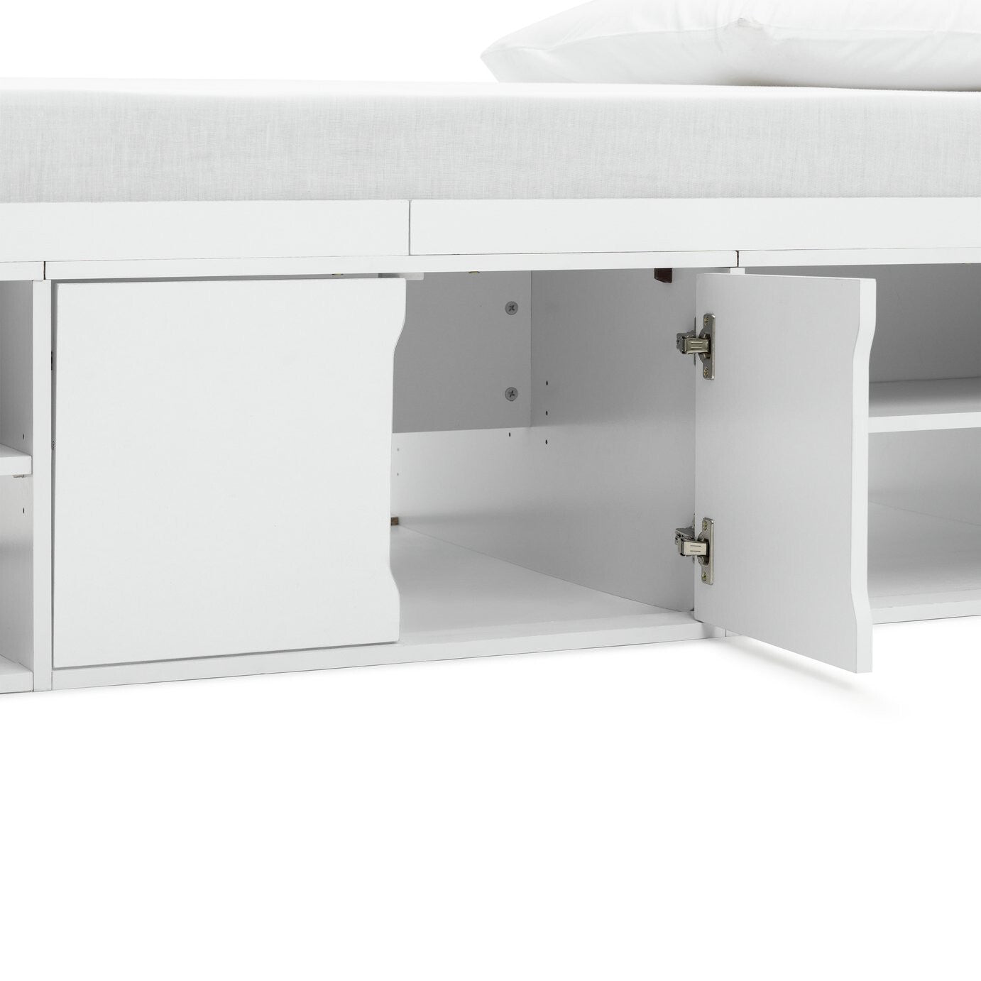 Frida Cabin Bed Frame - White ( B Grade 19124 )