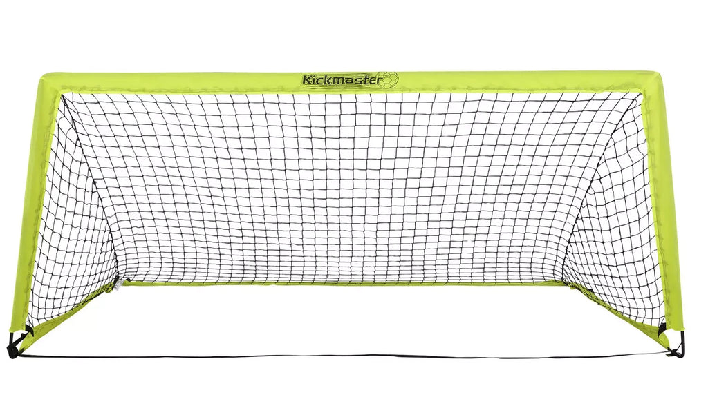 Kickmaster 6.5 x 3ft Quick Assembly Fibreglass Football Goal
