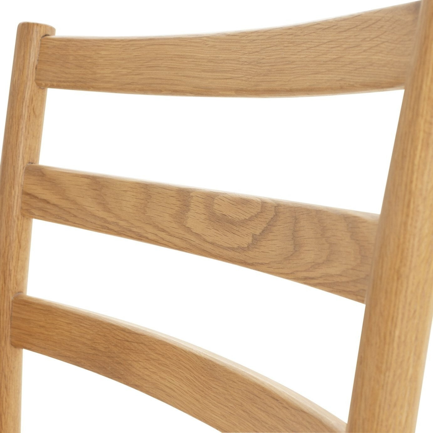 Habitat Laurie Solid Oak Lounge Chair - Natural