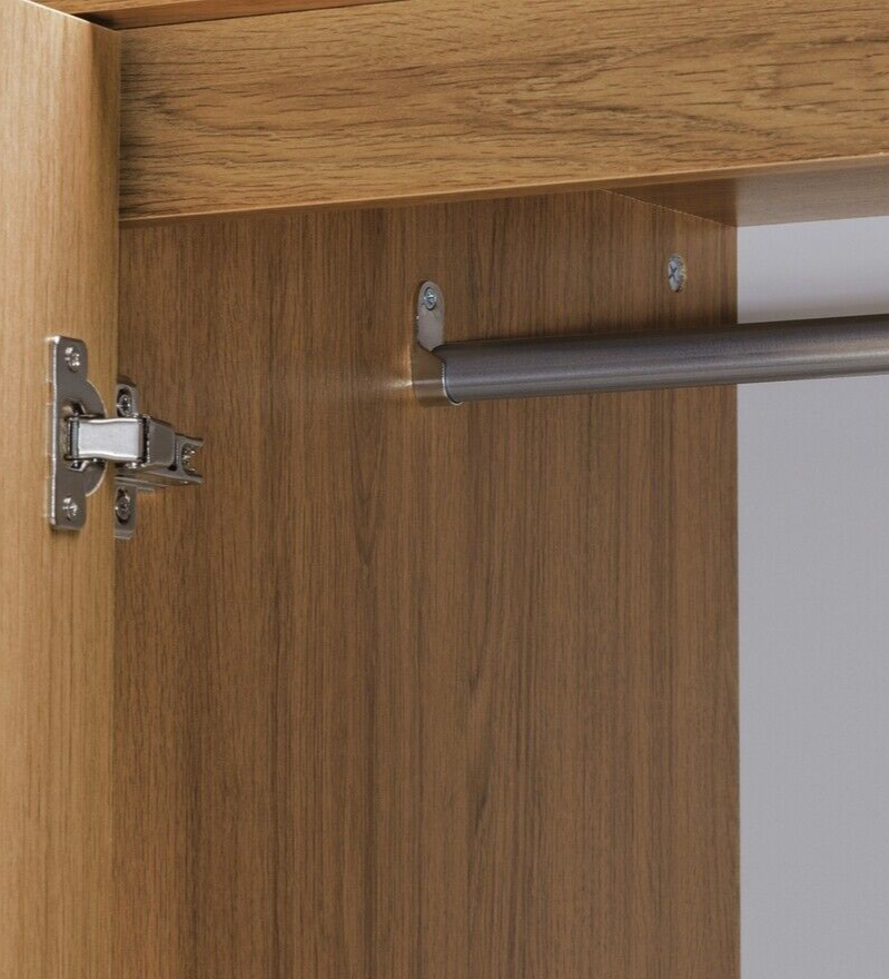 Malibu 2 Door 2 Drawer Wardrobe - Oak Effect ( B Grade )