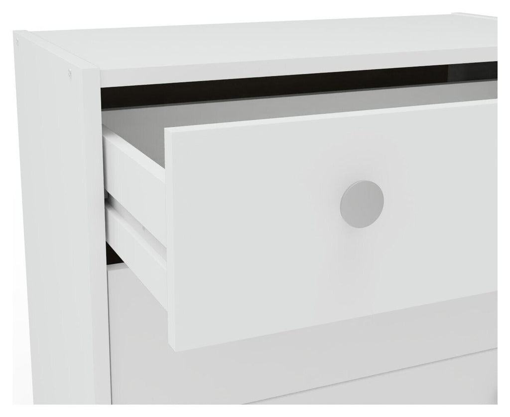 Seville 2 Piece 1 Door Wardrobe Set - White ( B Grade 51891- 51884 )