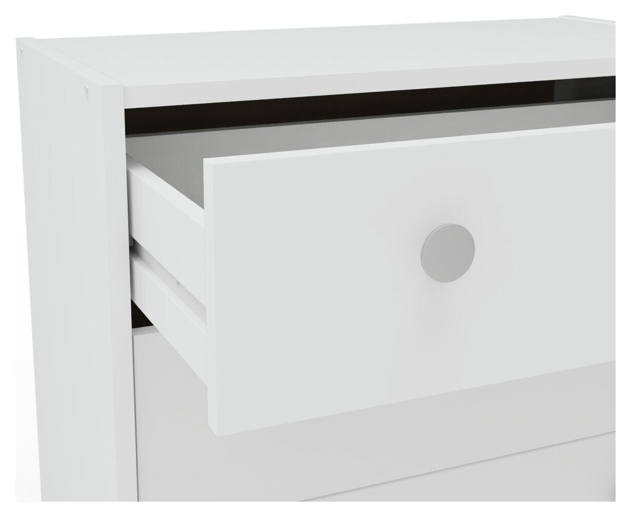 Seville 2 Piece 1 Door Wardrobe Set - White ( B Grade 51891- 51884 )