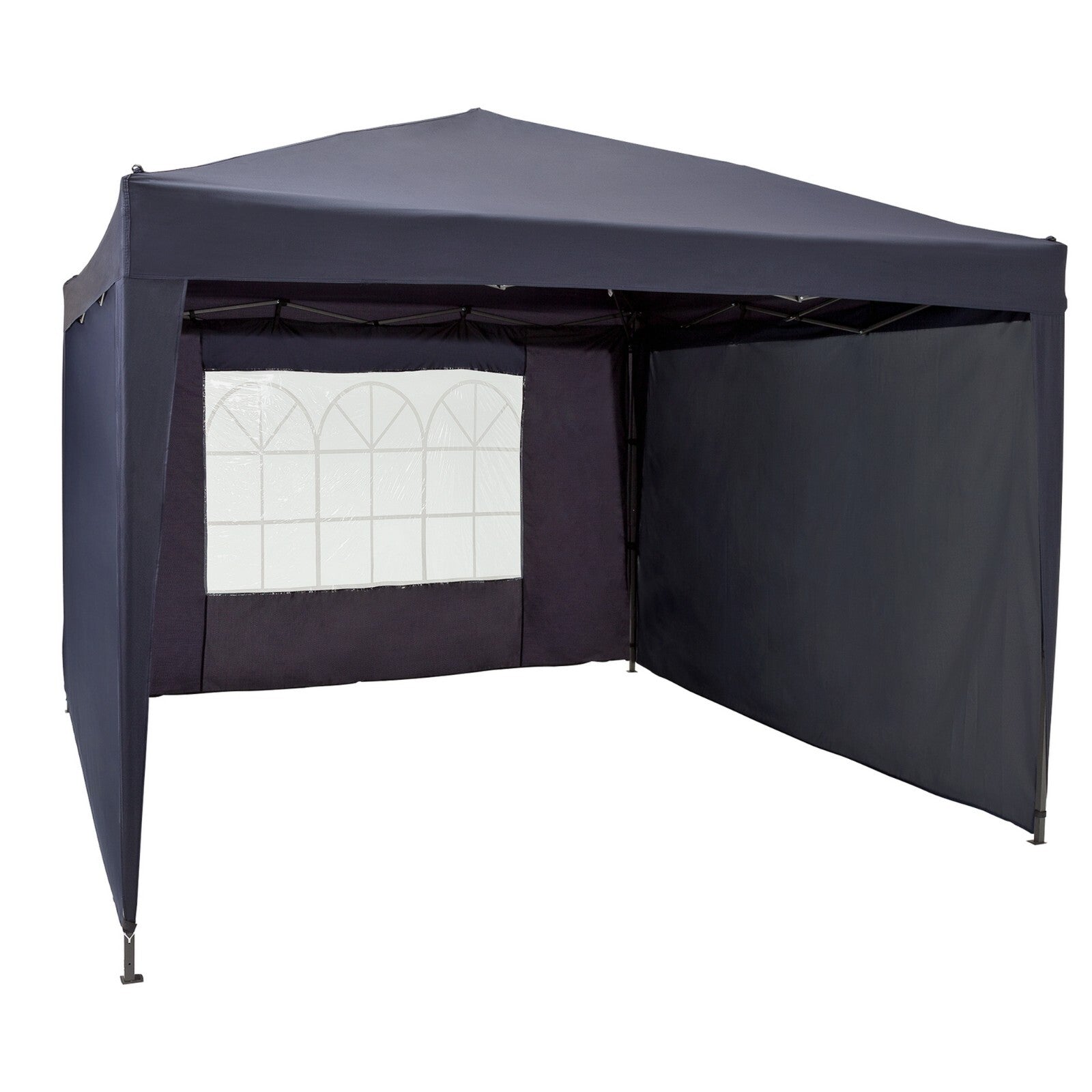 Home 3m x 3m Pop Up Garden Gazebo | Outdoor Canopy Tent for Parties and Events