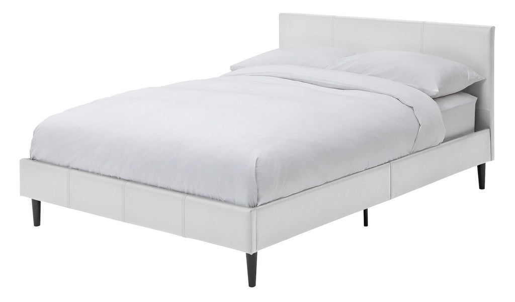 Skylar Small Double Bed Frame - White