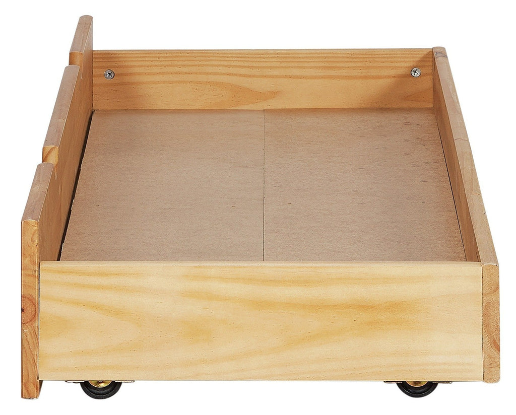 Aspley Single Wooden Drawer - Oak Stain | Oak stained drawer box