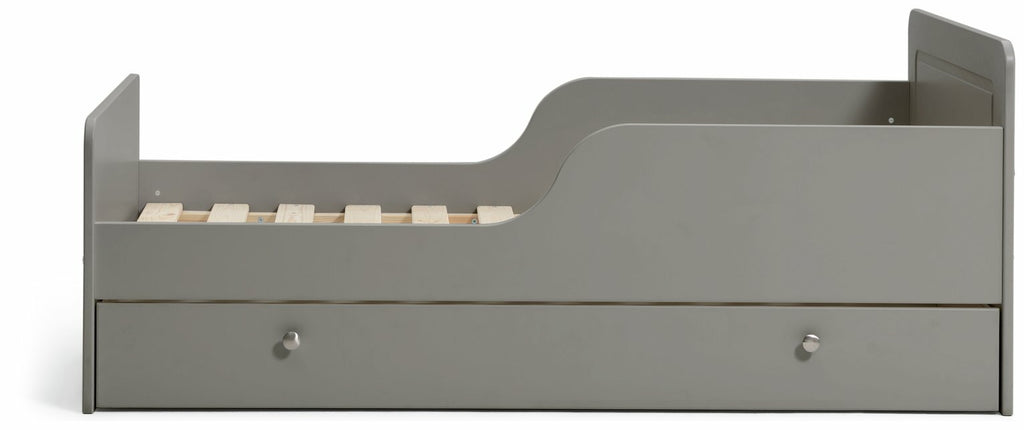 Habitat Brooklyn Toddler Bed With Drawer - Grey | Kids Bed, Storage, Low Frame