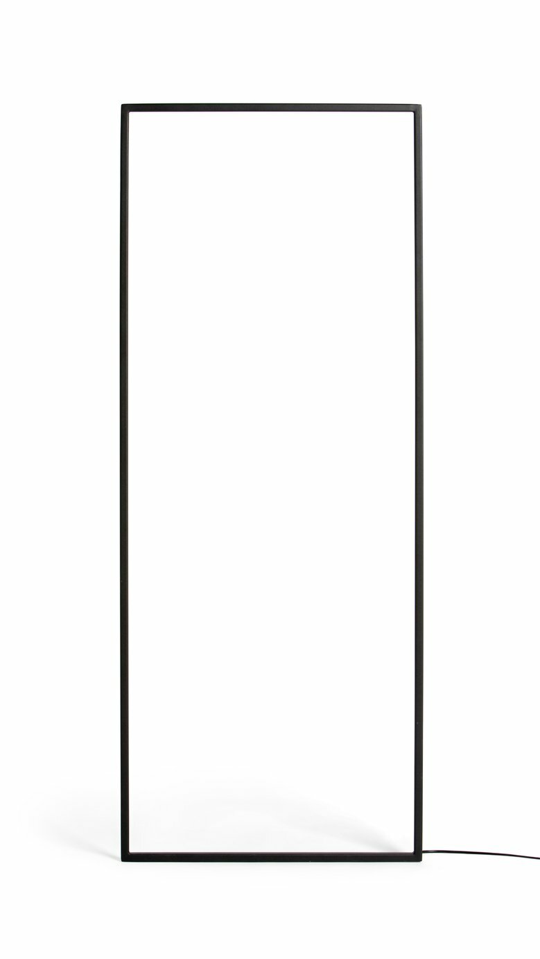 Habitat Scarcus Frame LED Floor lamp - Black | Adjustable Standing Light Living