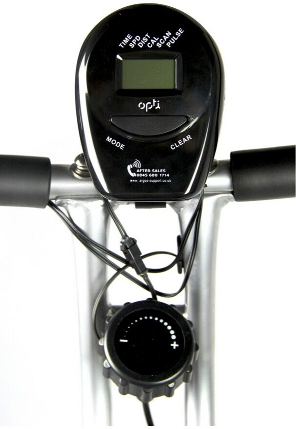 Opti Folding Magnetic Exercise Bike | Home Gym Fitness Equipment Compact Workout
