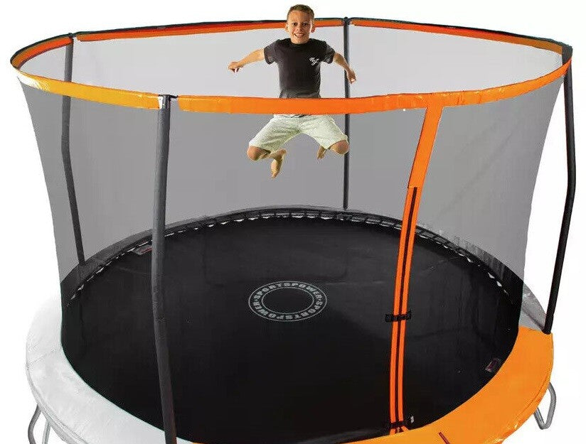 8FT 10FT 12FT Trampoline With Enclosure Rectangular Garden Anchor Accesorries