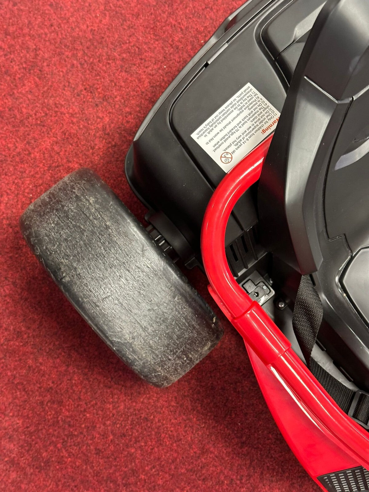 Hyper Drift Go Kart 24V Electric Ride On - Red (B)