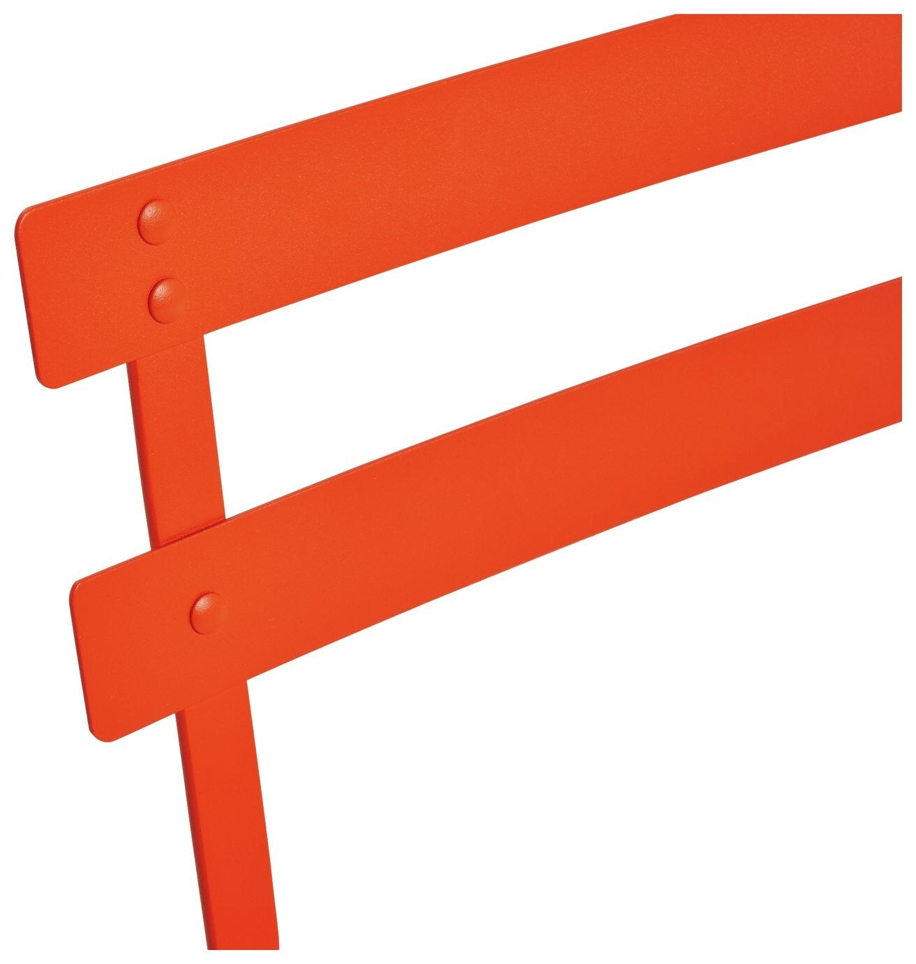 Habitat Eve 4 Folding Metal Garden Chairs - Orange