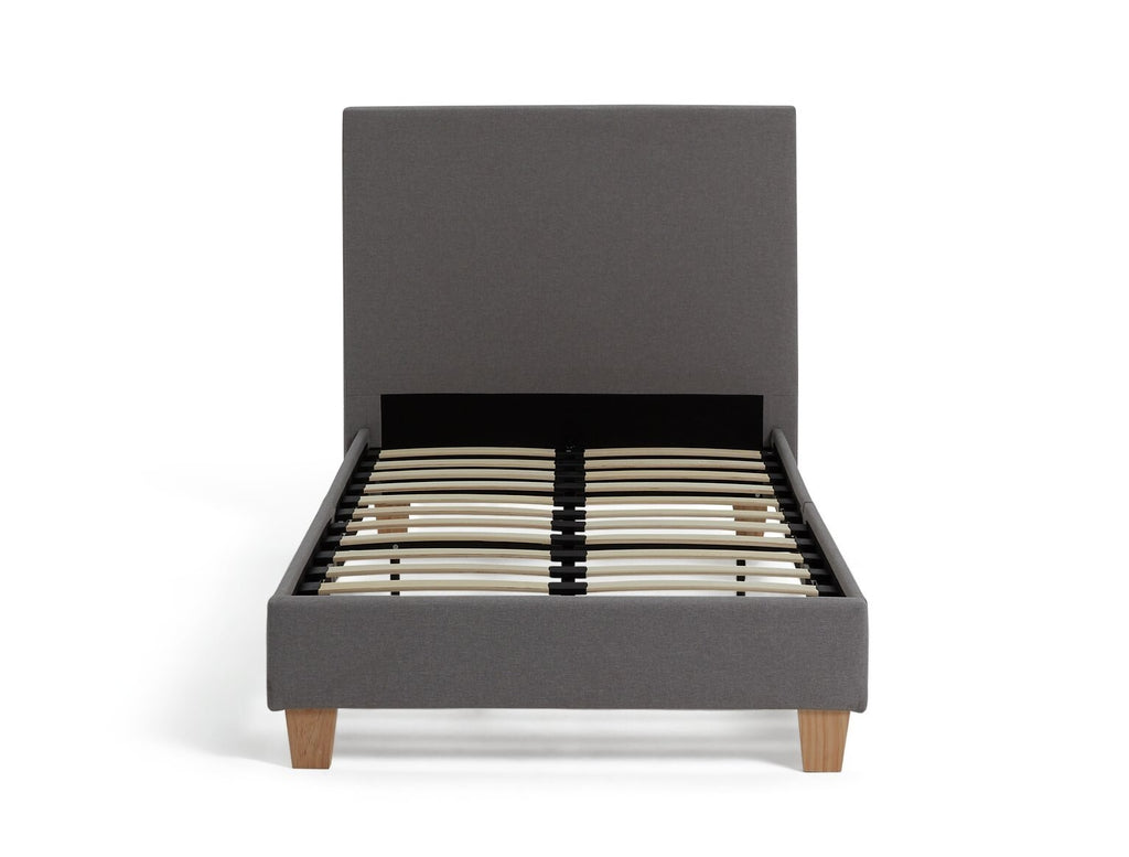 Oliver Single Bed in a Box Grey | Easy Assembly Compact Bed Frame