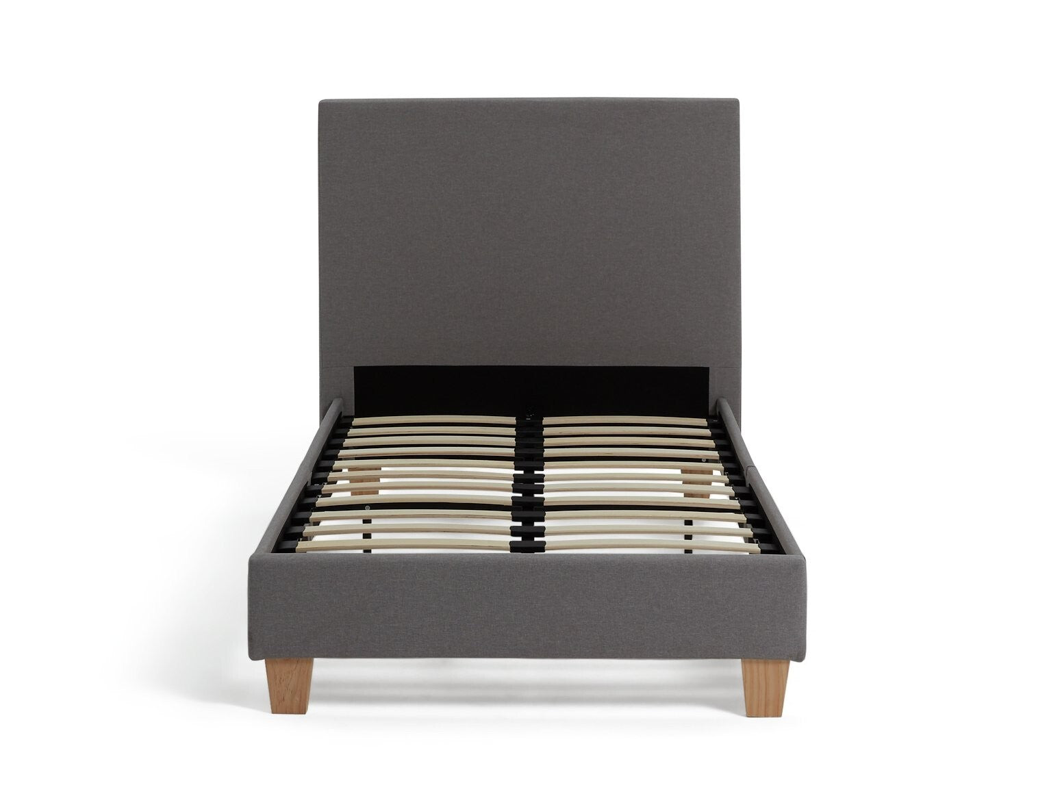Oliver Single Bed in a Box Grey | Easy Assembly Compact Bed Frame