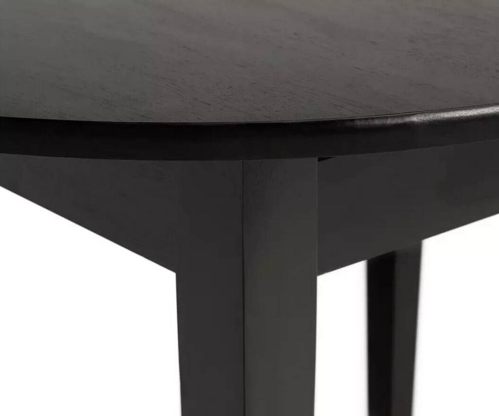 Banbury Extending Solid Wood Dining Table - Black