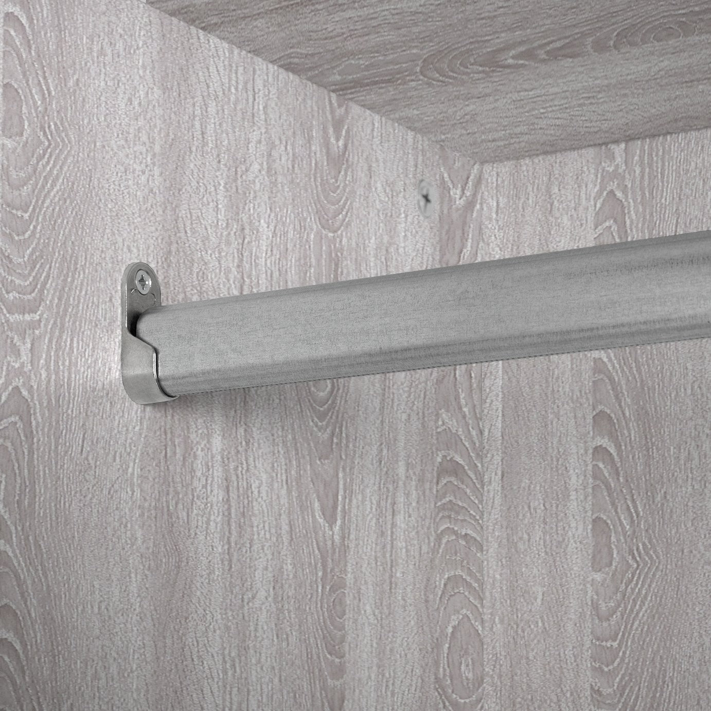 Home Brisbane 3 Door 3 Drawer Wardrobe – GreyOak | Wardrobe with storage
