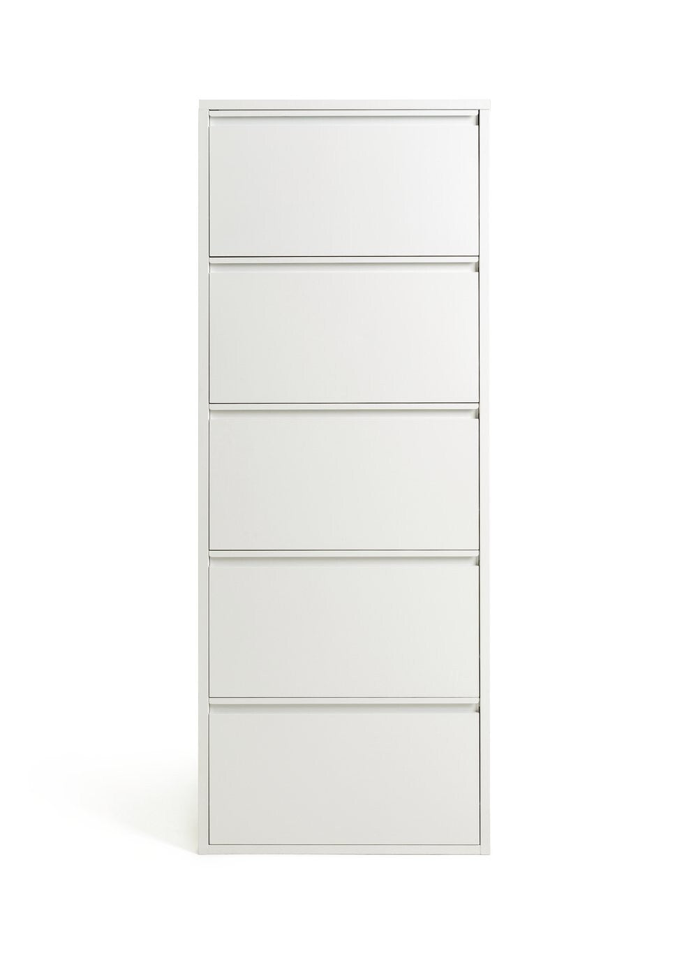 Habitat Daxton 5 Shelf Metal Shoe Storage - White