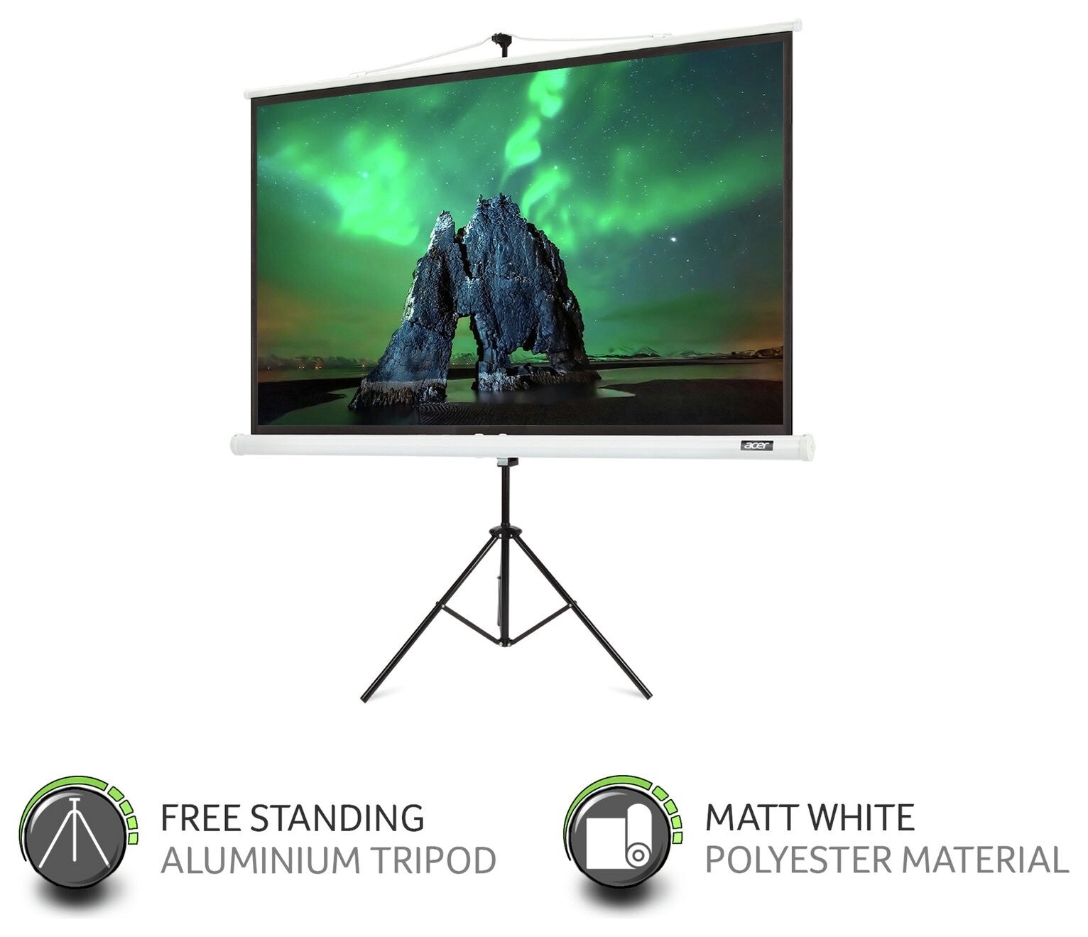Acer 82 Inch Tripod Projection Screen ( B Grade 55818 )