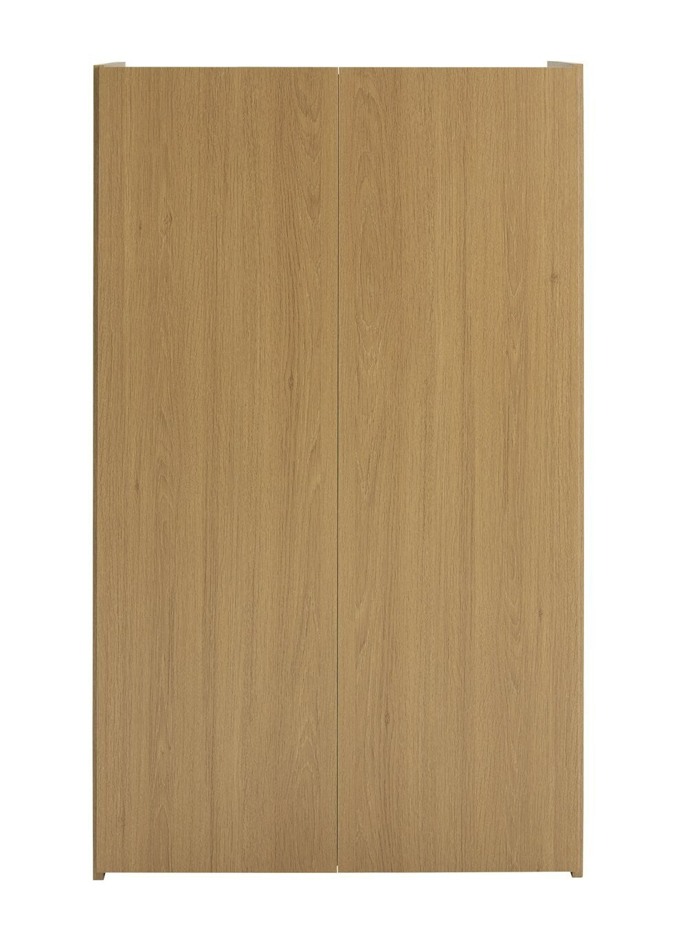 Seville 2 Door Shoe Storage Cabinet - Oak