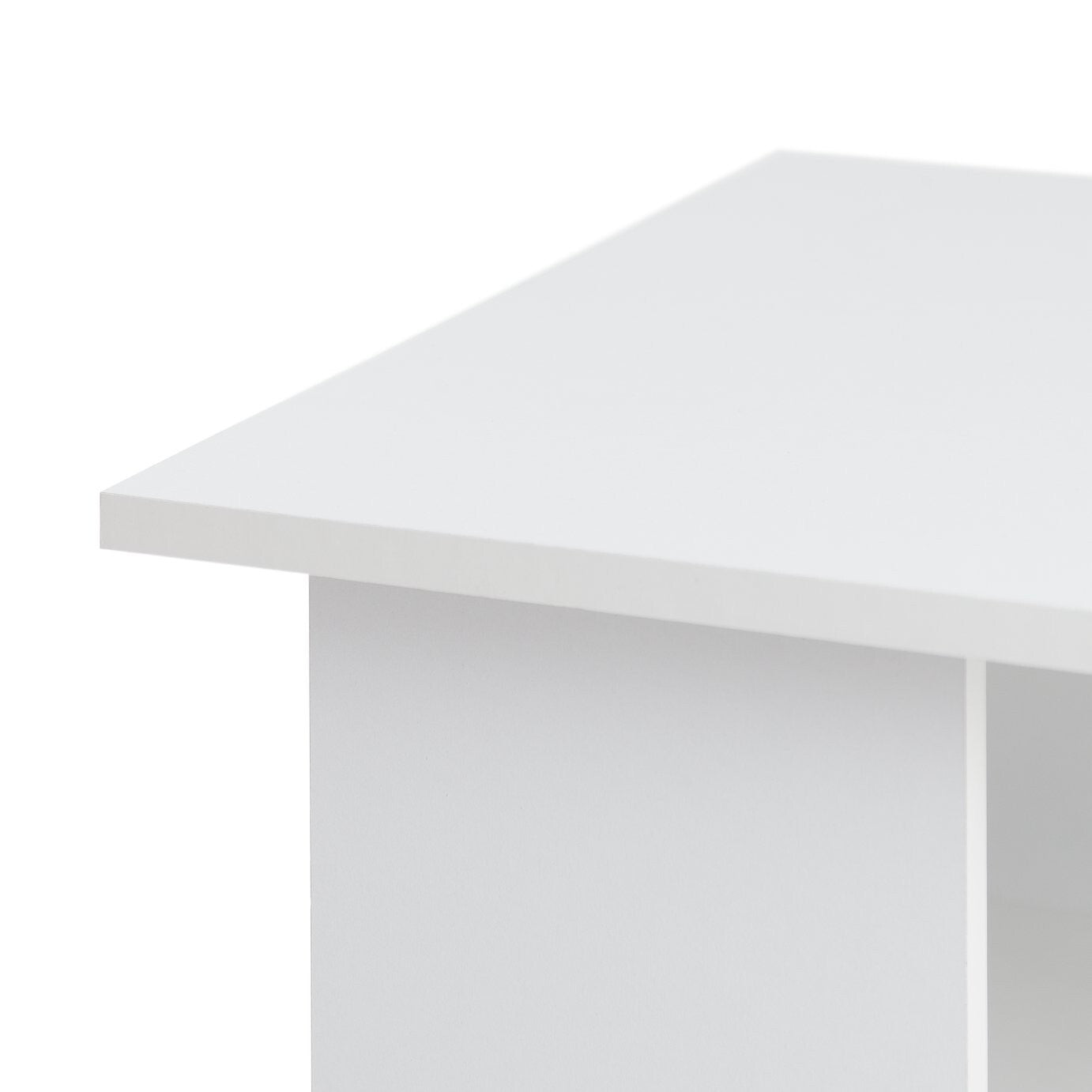 Malibu 3 Drawer Office Desk - White ( B Grade )