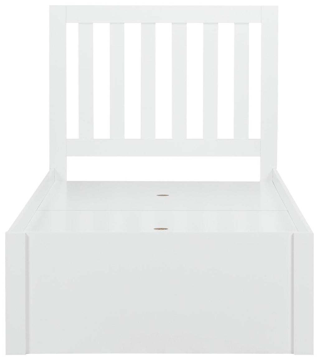 Birlea Appleby Single Wood Effect Bed Frame - White