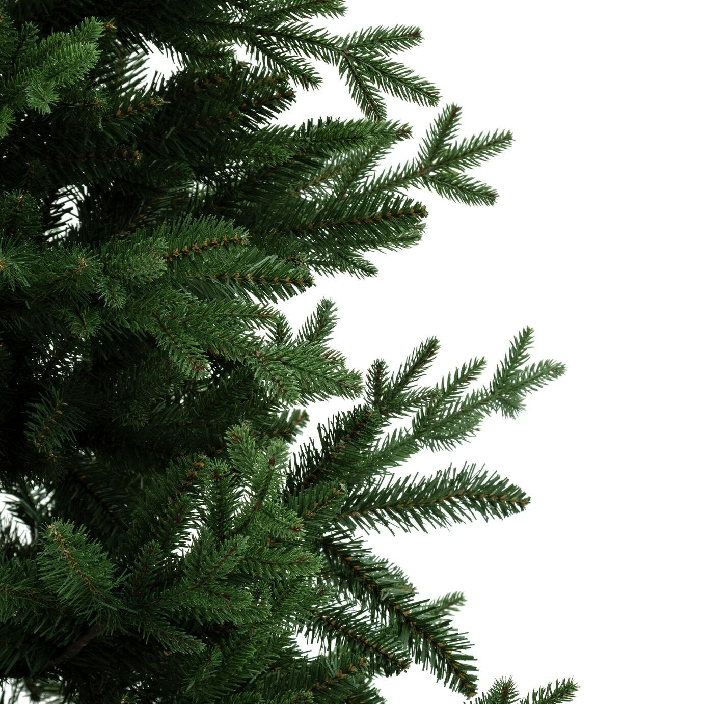 7ft Natural Upswept Mixed Tip Christmas Tree