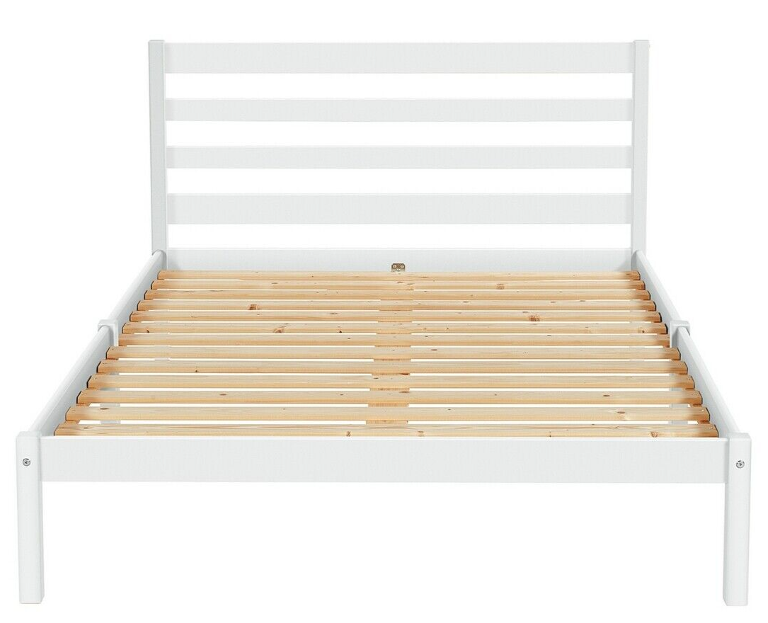 Kaycie Small Double Bed Frame - White
