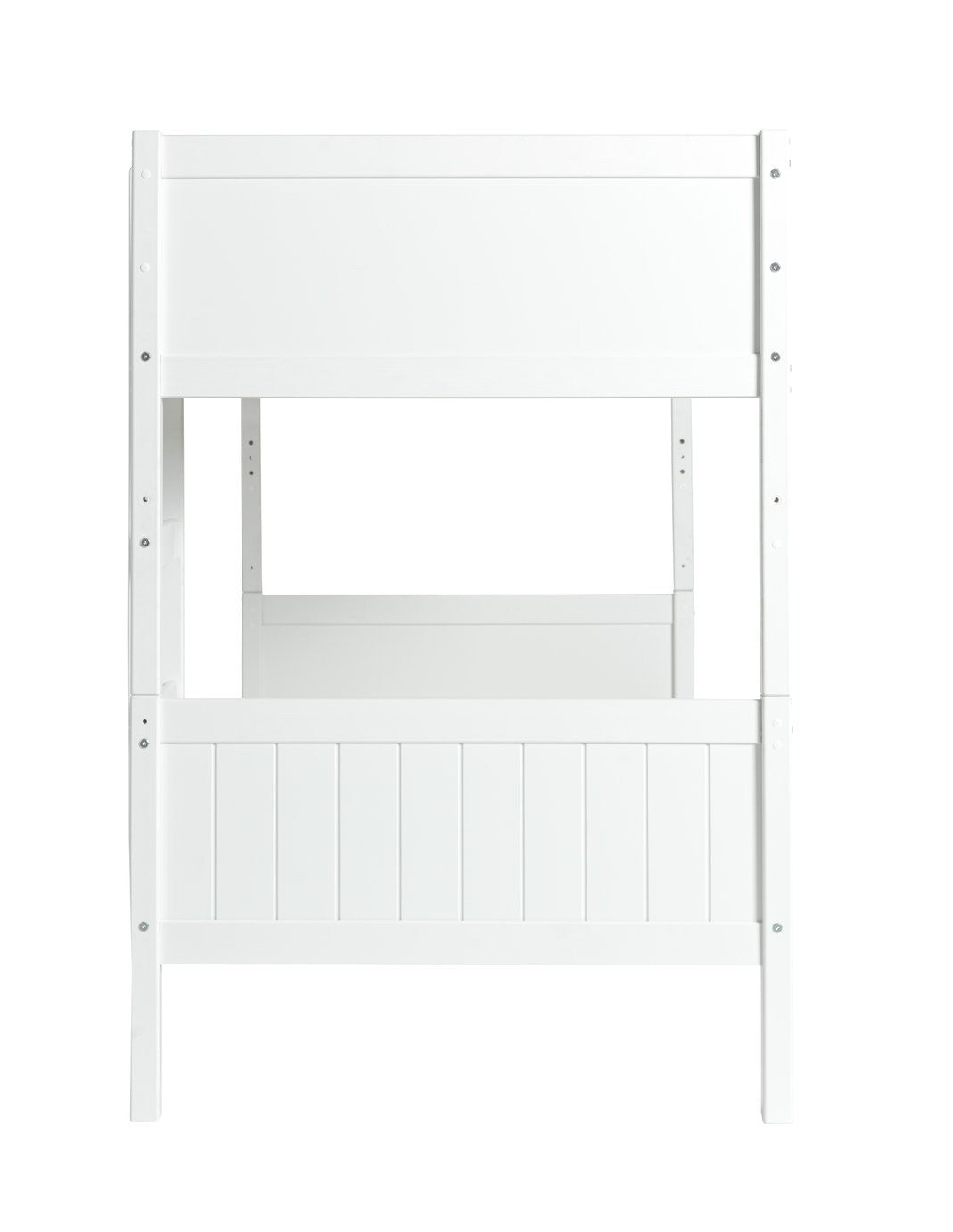 Detachable Bunk Bed-White | Convertible bunk bed