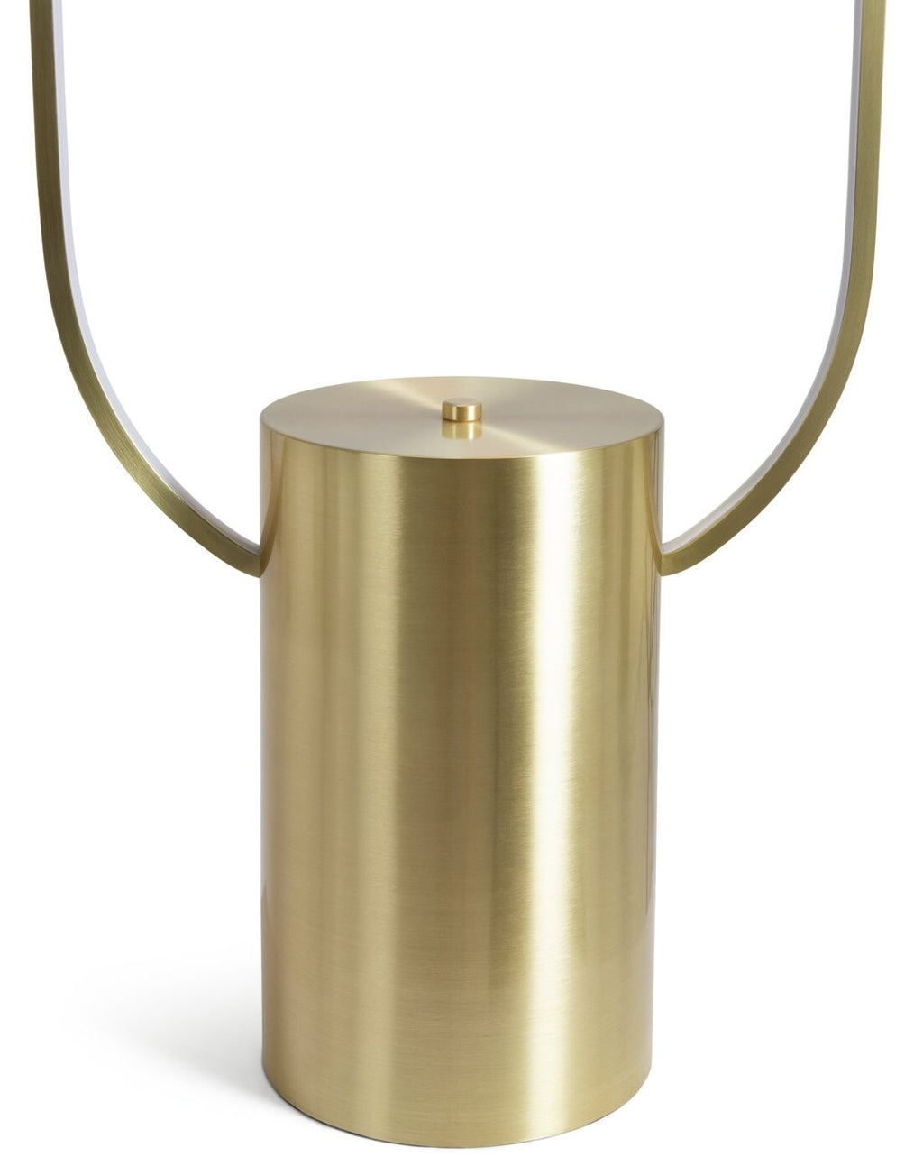 Habitat Pill LED Floor Lamp - Brushed Brass