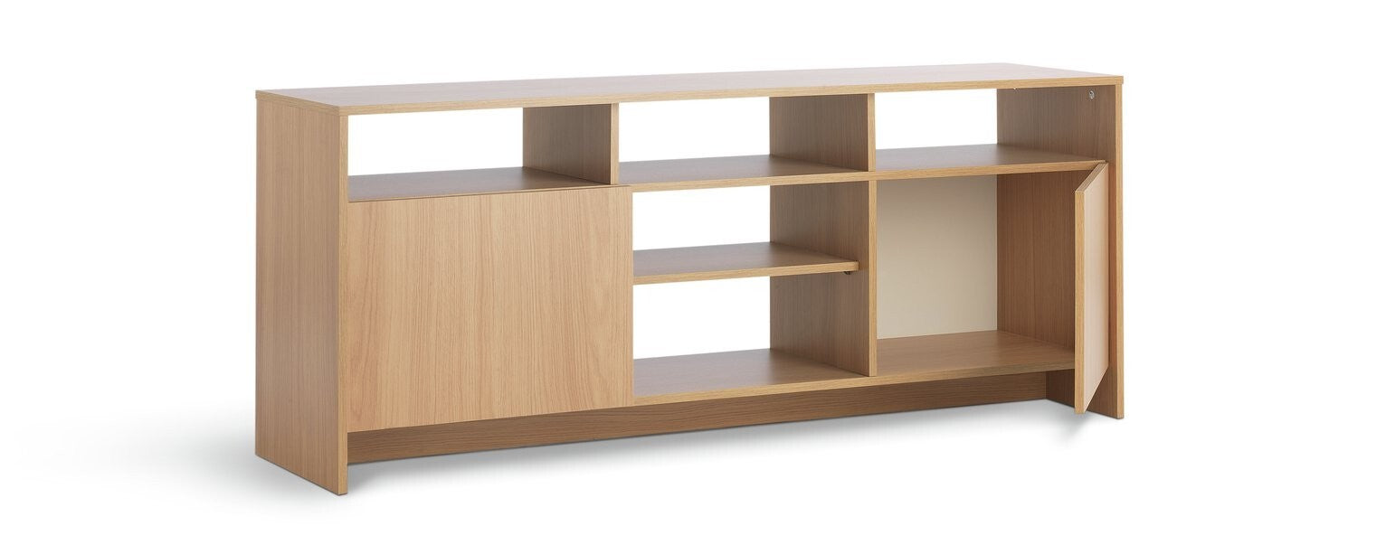 Habitat Turin 2 Door Extra Large TV Unit - Oak Effect