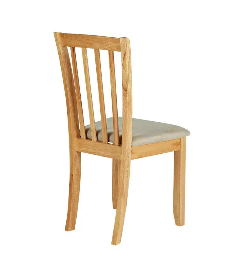Banbury Pair of Dining Chairs - Natural