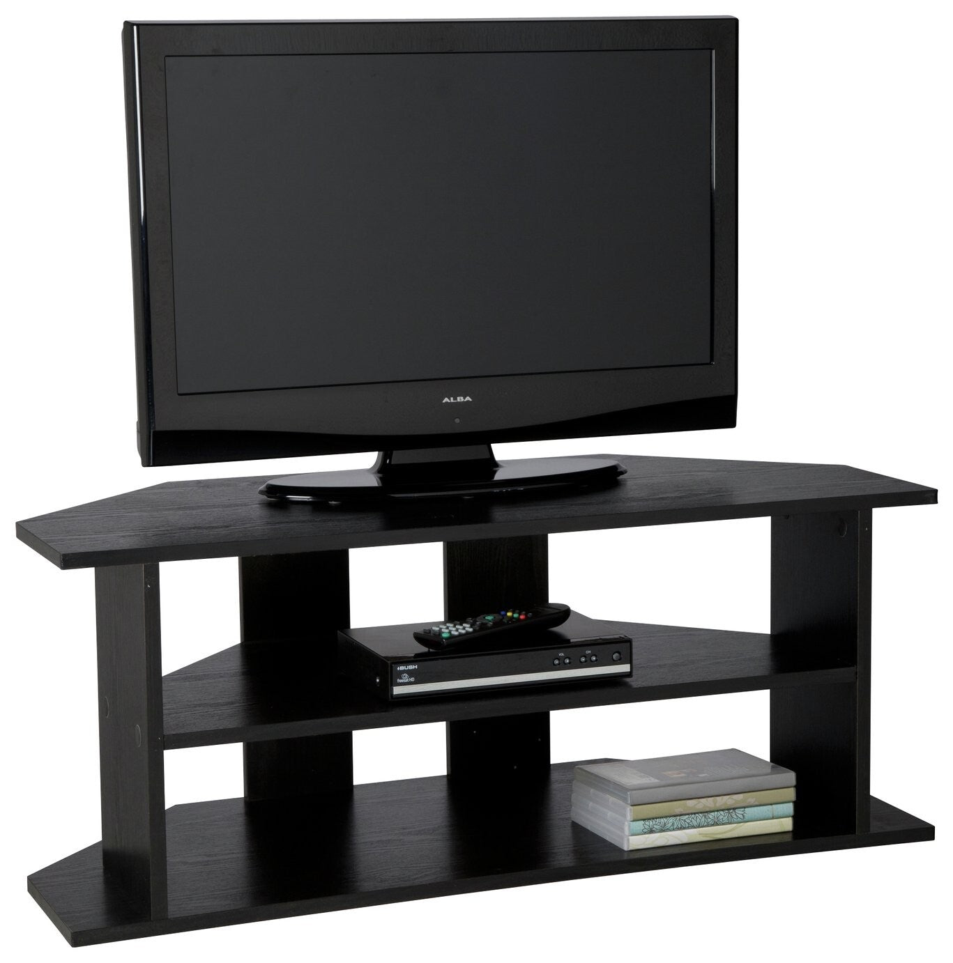 Habitat Corner TV Unit - Black