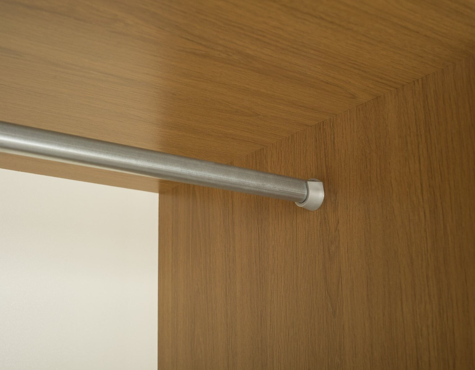 Seville 2 Door Open Shelf Wardrobe - Oak Effect ( B Grade 32586 )