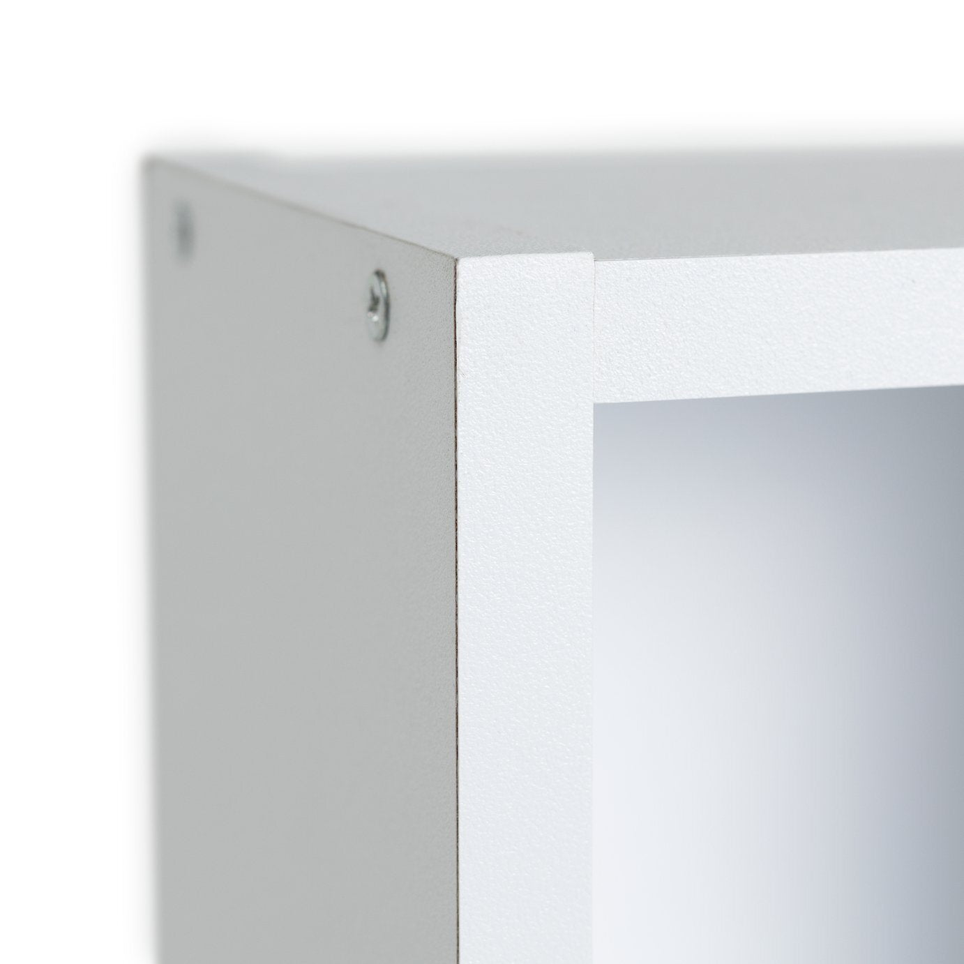 Maine Tall CD and DVD Storage unit - White