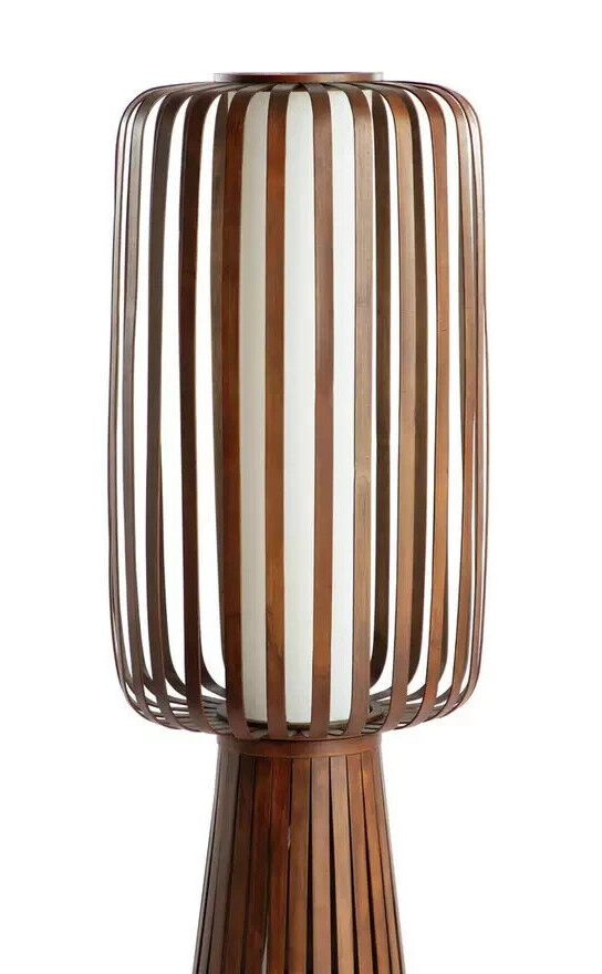 Habitat Achille Floor Lamp - Walnut