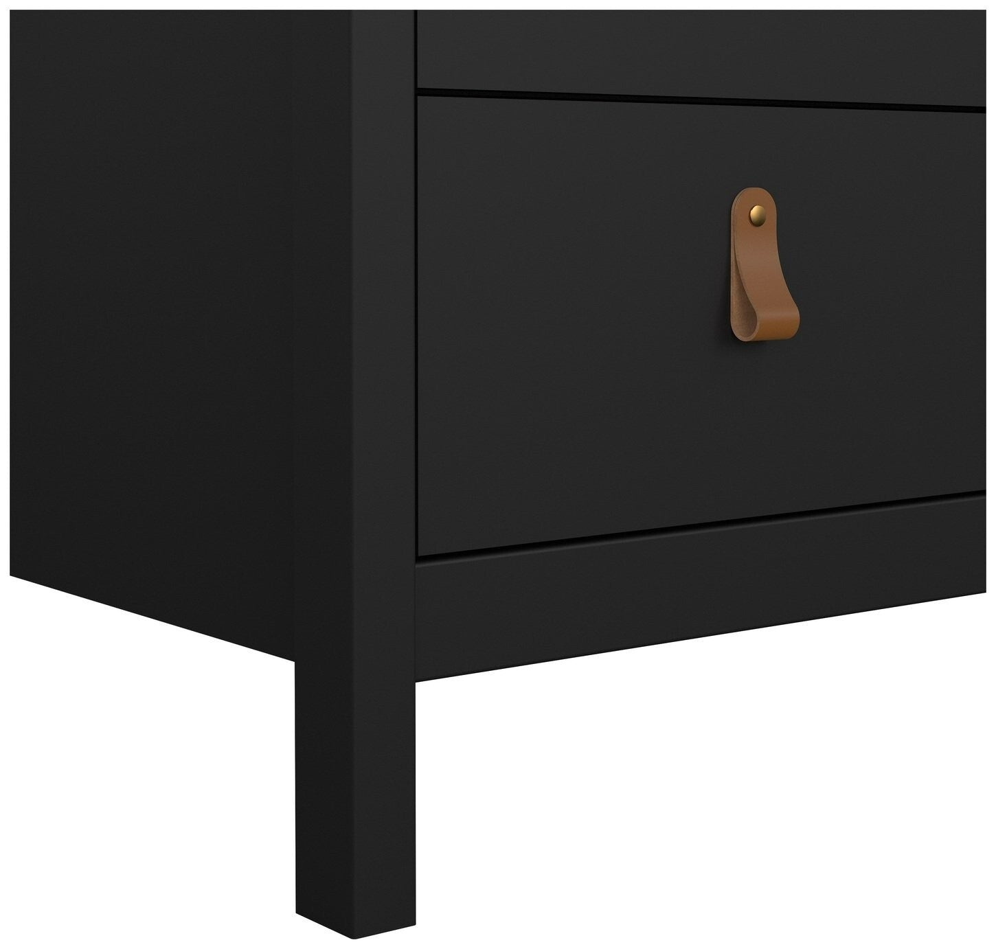 Tvilum Madrid 3 Drawer Chest - Black