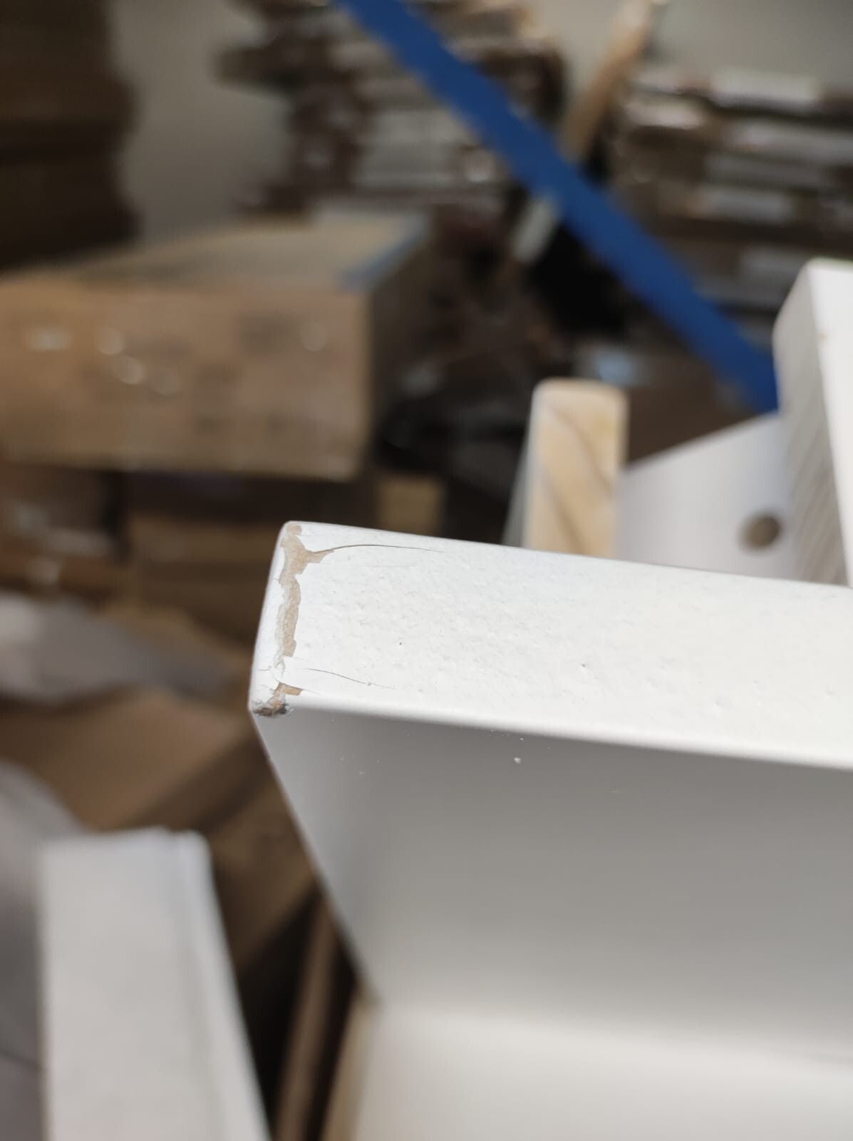 Habitat Otto 5 Drawer Tallboy - White ( B Grade 36787 - 36785 )