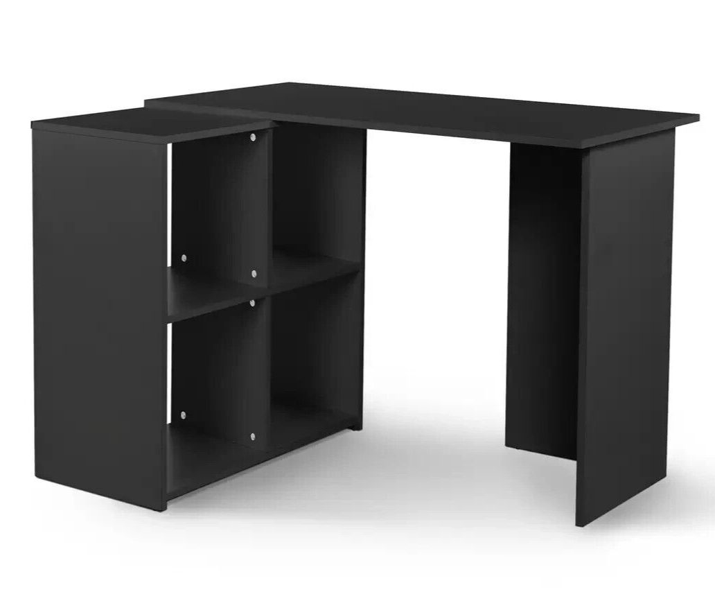 Malibu Corner Office Desk - Black ( B Grade 18555 )