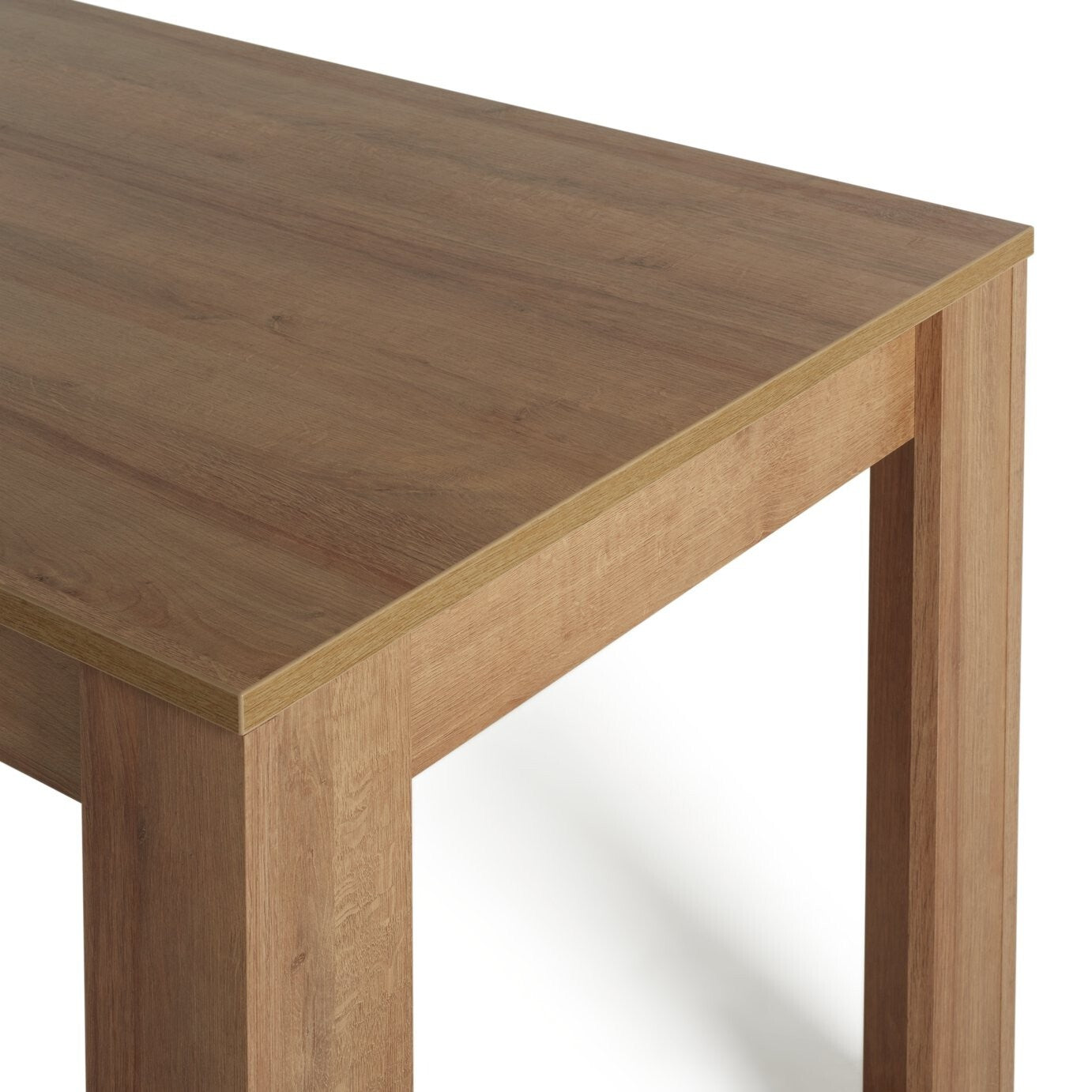 Habitat Miami 4 Seater Dinner Table - Oak Effect