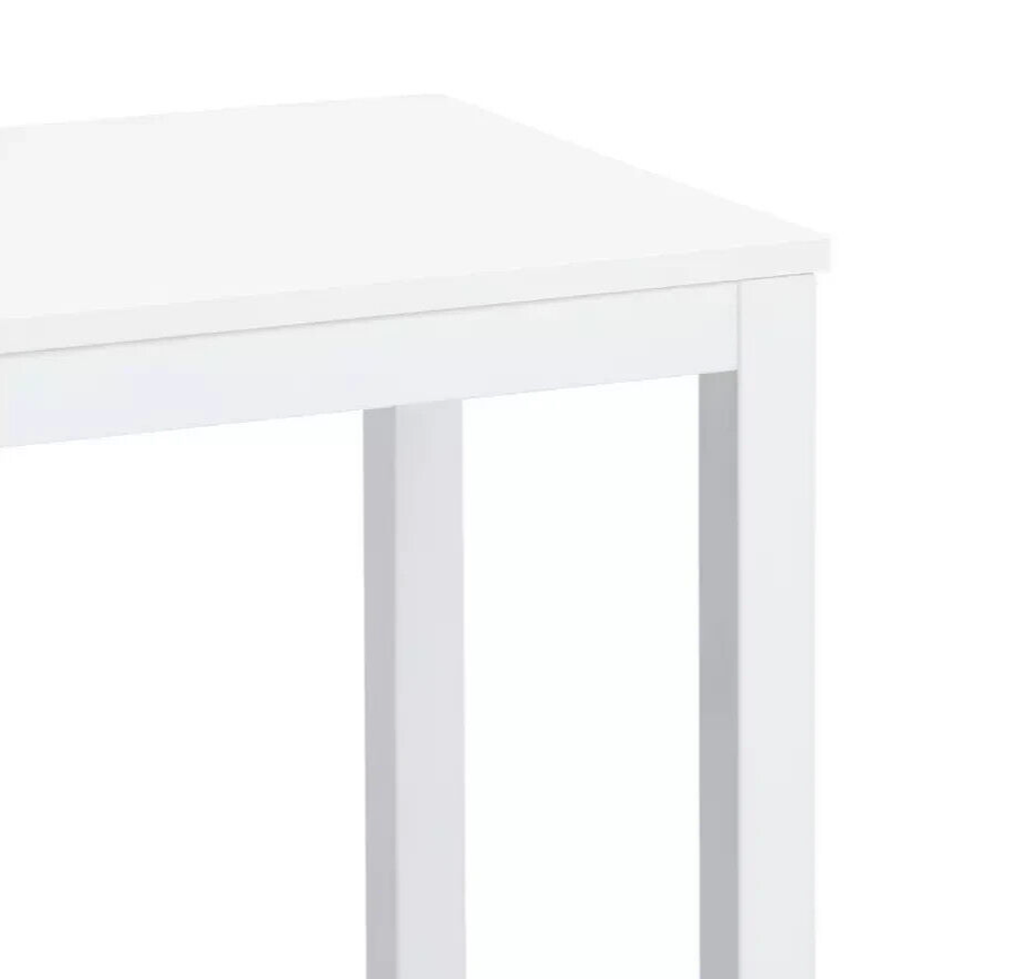 Toby 2 Seater Bar Table - White