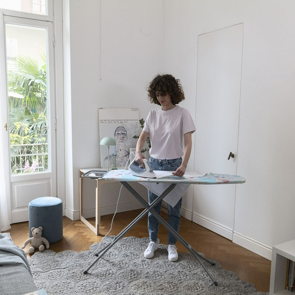 Vileda Star 120 x 38cm Child Safe Ironing Board - Blue | Ironing Table