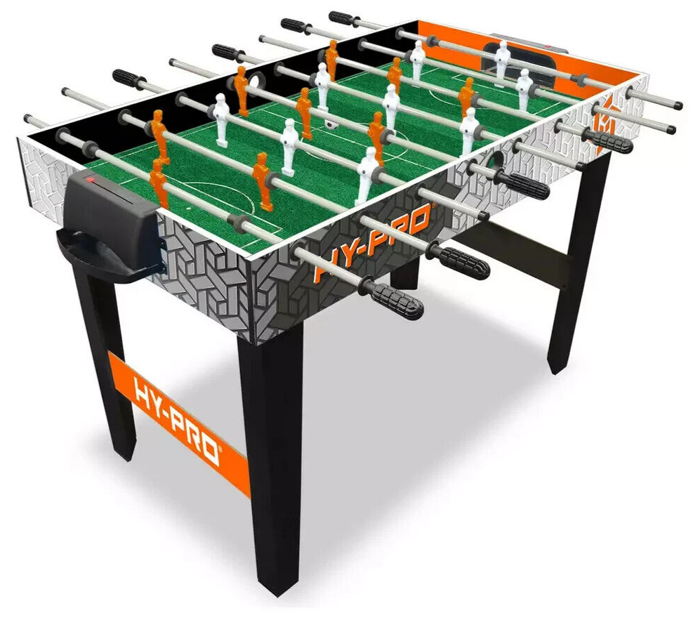 Hy-Pro 3 in 1 Multi Games Table | Foosball Air Hockey Table Tennis Kids Game Set