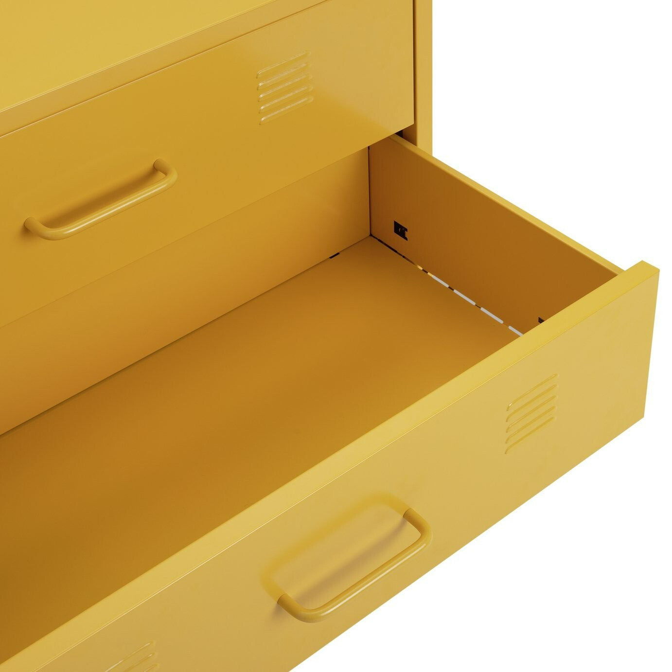 Habitat Stevie 3 Drawer Chest - Mustard ( B Grade 33826 )