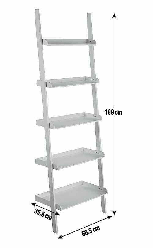 Habitat Jessie Ladder Shelf - Walnut Effect