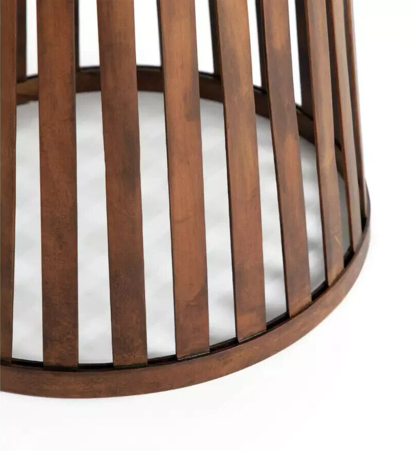 Habitat Achille Floor Lamp - Walnut